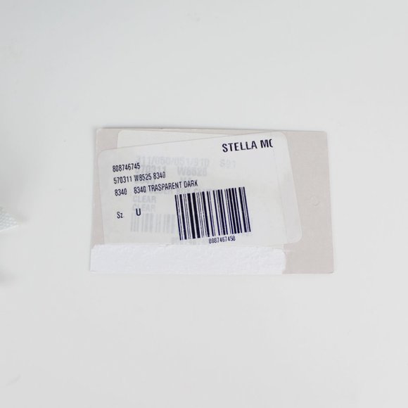 NEW STELLA MCCARTNEY Clear Logo Crossbody | Runway Sport Luxe It-Bag for Events - Picture 10 of 16